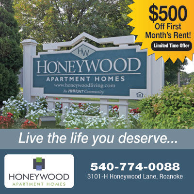 $500 off First Month's Rent at Honeywood Apartments